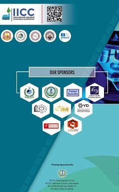Conference publication back cover showing sponsors and a QR code