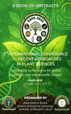 Cover of the third International Conference on Recent Approaches in Plant Sciences