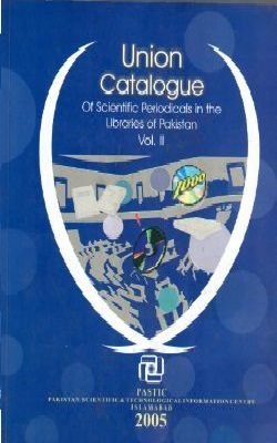 Cover of the Union Catalogue of Scientific Periodicals in the Libraries of Pakistan, 2005