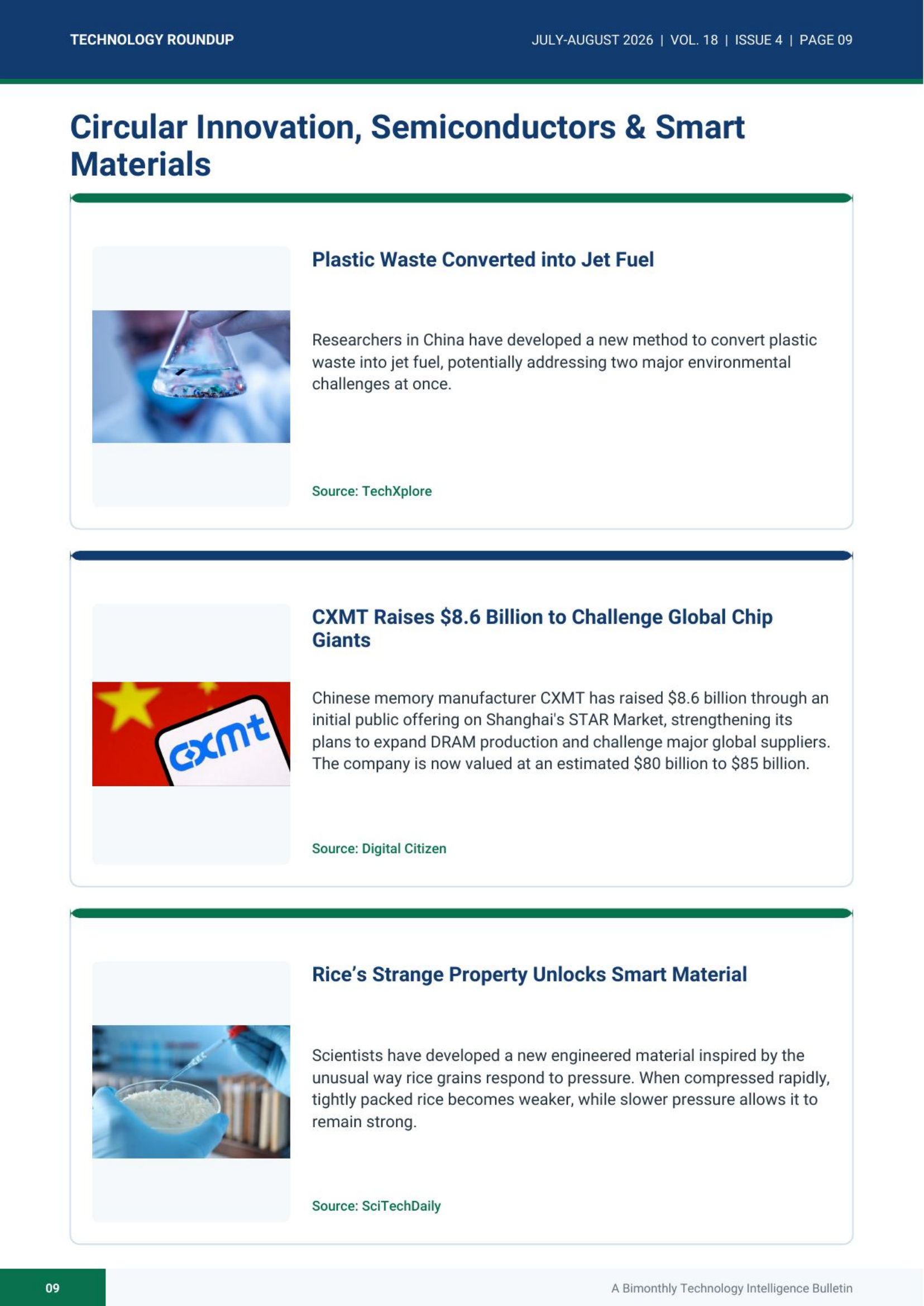 Technology Roundup July-August 2026 - page 9