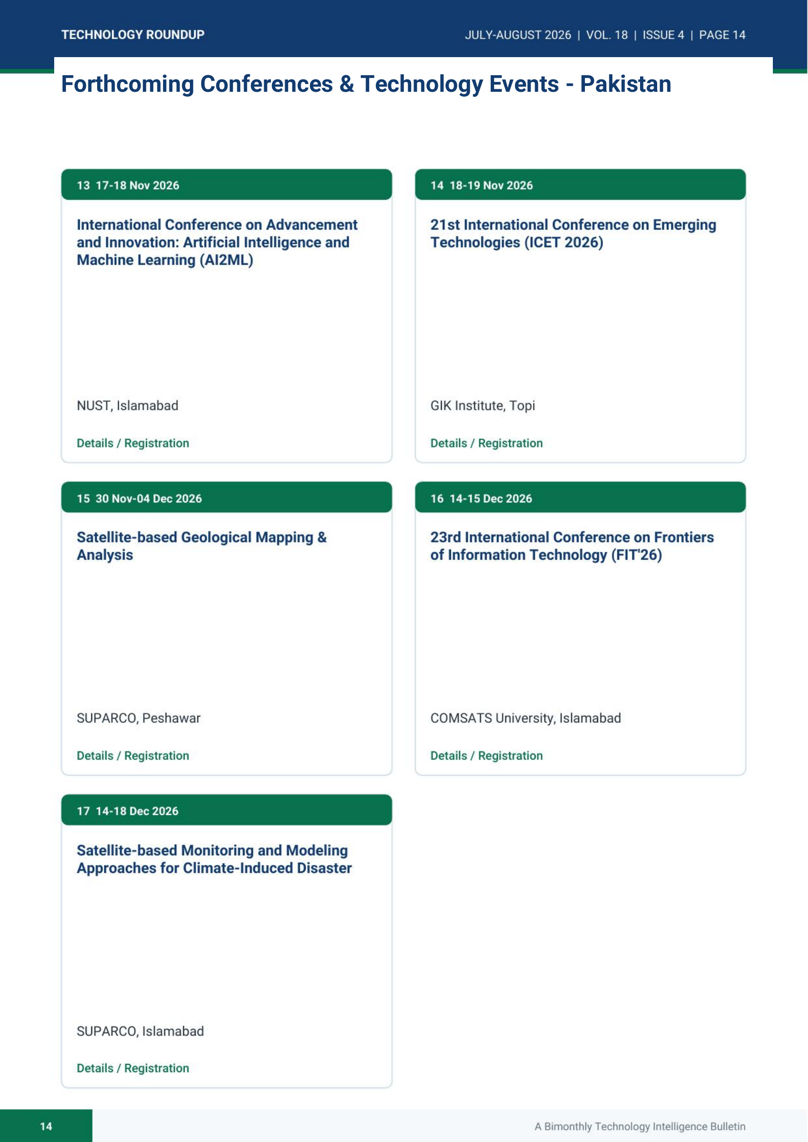 Technology Roundup July-August 2026 - page 14