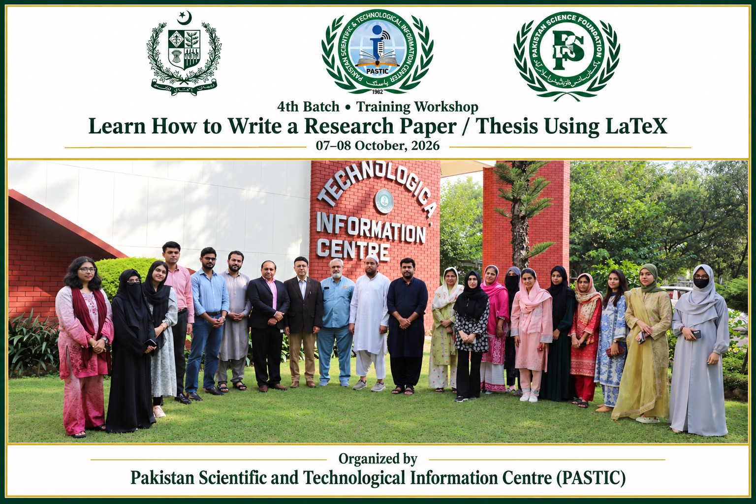 Two Days Training Workshop on Scientific Writing with LaTeX