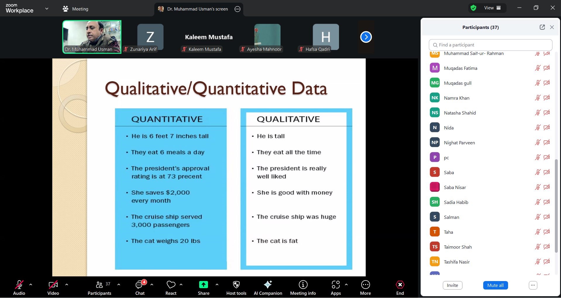 PASTIC National Center Organizes Hybrid Webinar on “Data Analysis with SPSS”
