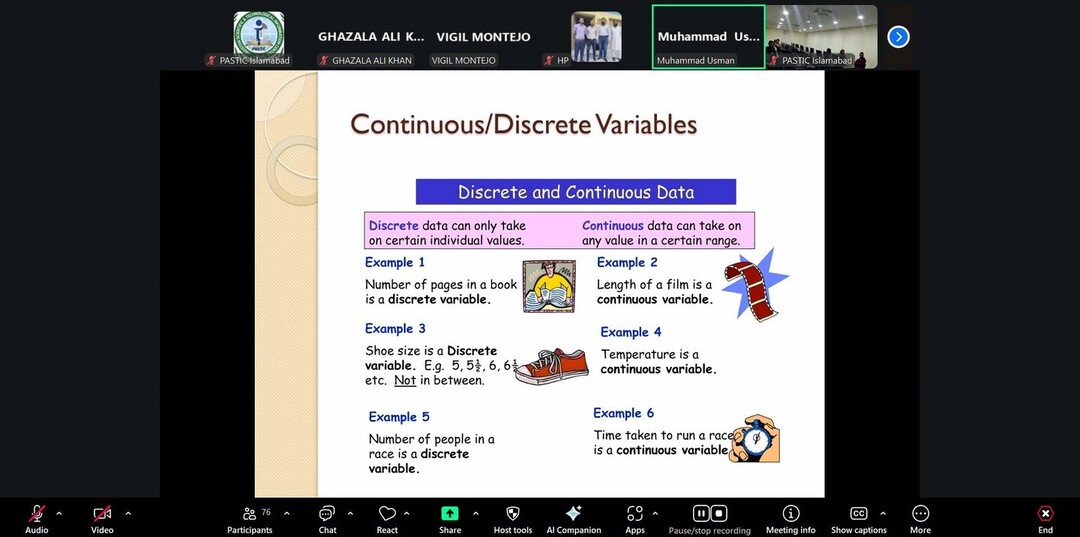 PASTIC Hosts Hybrid Webinar on Data Analytics with SPSS