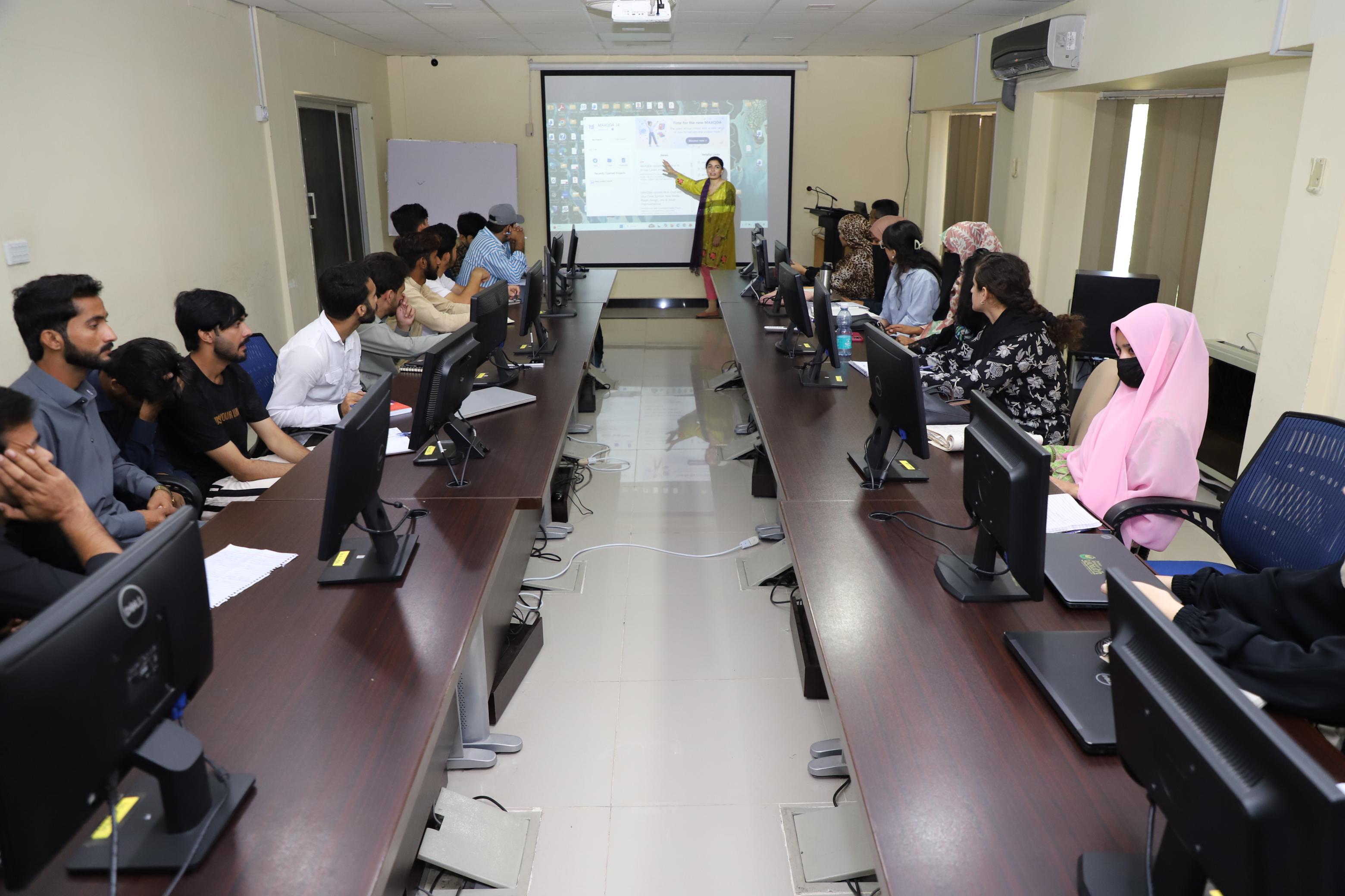 PASTIC National Centre Conducts Three-Day Training Programme on Research Tools for Dept. of Anthropology, QAU Students