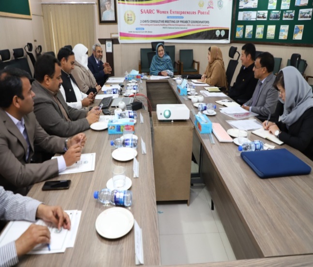 Dr_Saima_Huma_Tanveer_delivers_the_welcome_address_at_the_SAARC_SMEs_consultative_meeting_March_2020