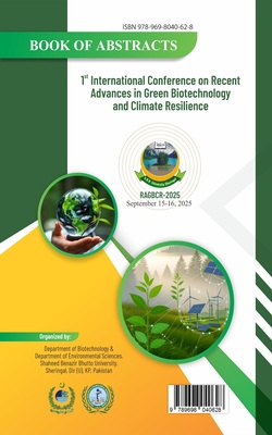 1st International Conference on Recent Advances in Green Biotechnology and Climate Resilience