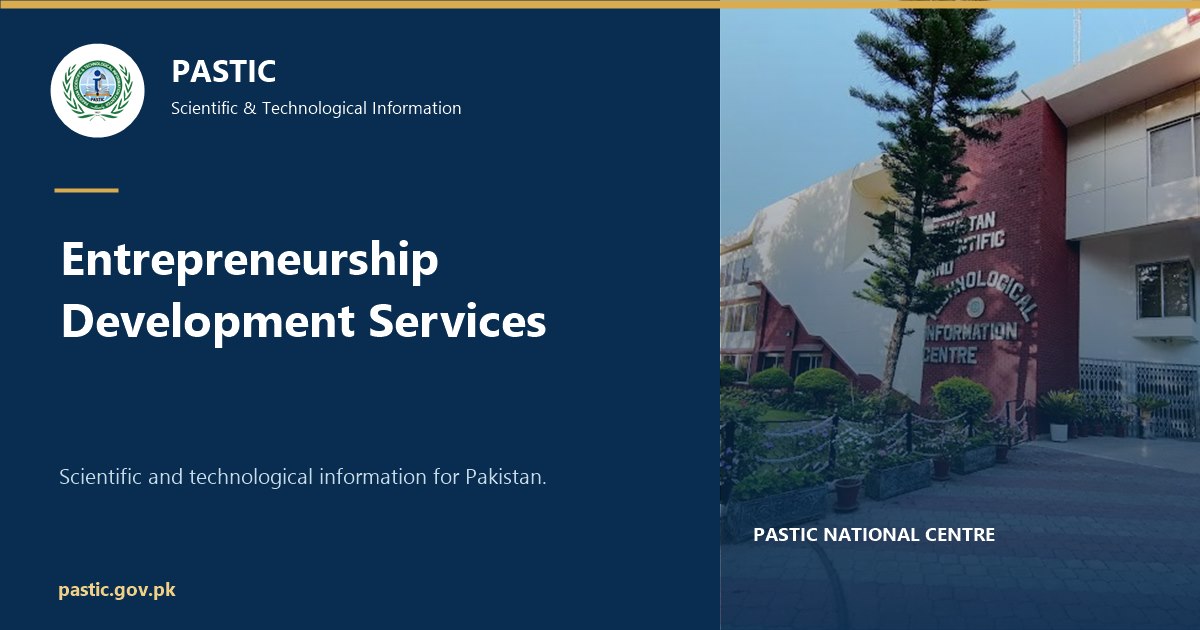 Entrepreneurship Development Services | PASTIC